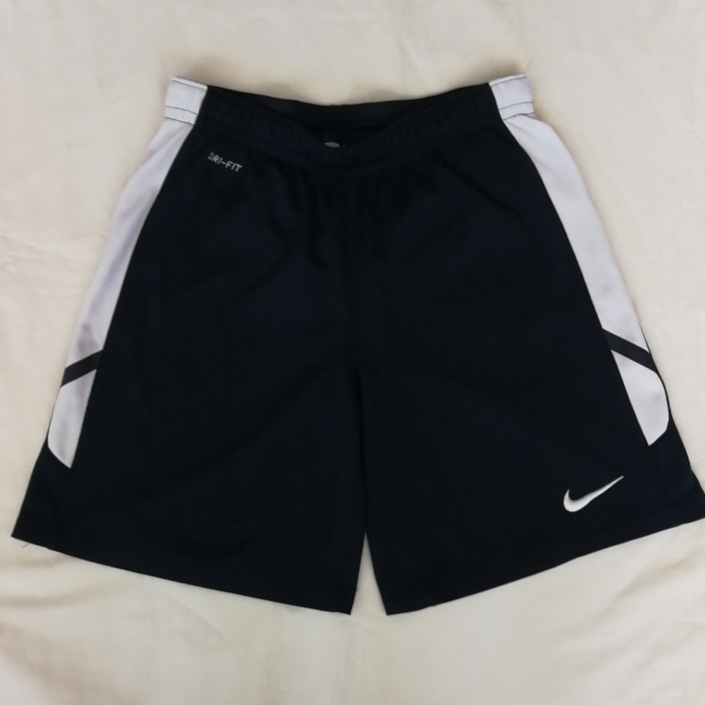 Youth S Nike Dri-fit  Navy blue Sport Shorts